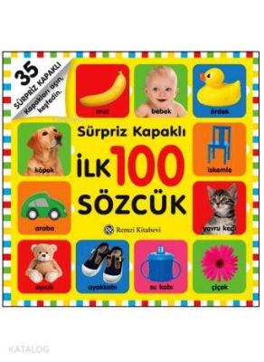 Sürpriz Kapaklı İlk 100 Sözcük; 3+ Yaş