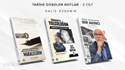 Tarihe Düşen Notlar Seti - 3 Kitap Takım