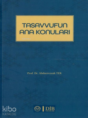 Tasavvufun Ana Konuları