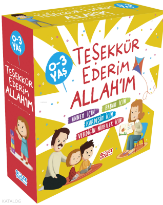 Teşekkür Ederim Allahım Set (4 Kitap) Arzu Aydos Demir