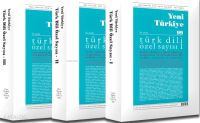 Türk Dili Özel Sayısı Sayı 99-100-101 (3 Cilt)