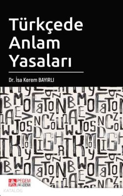 Türkçede Anlam Yasaları İsa Kerem Bayırlı
