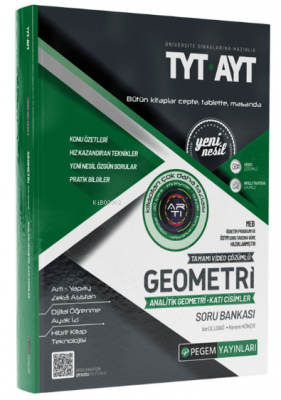 TYT-AYT Geometri Analitik Geometri-Katı Cisimler Soru Bankası Kerem Kö