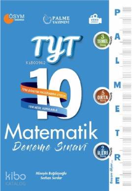 TYT Matematik 10 Deneme Sınavı (Palmetre Serisi)
