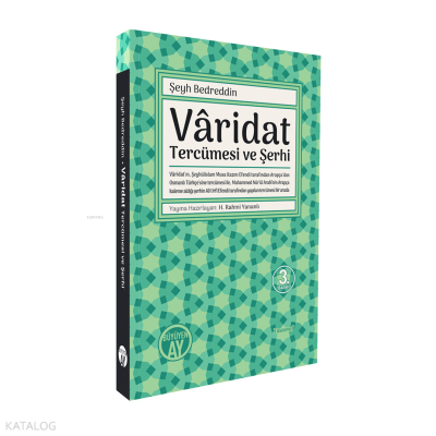 Varidat Tercümesi ve Şerhi Şeyh Bedreddin