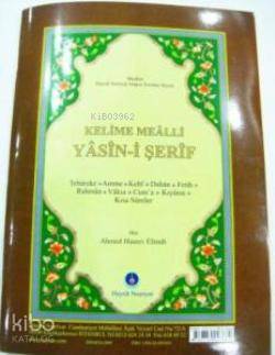 Yasin-i Şerif; (Rahle Boy, Kelime Mealli)