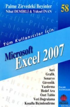 Zirvedeki Beyinler 58 Microsoft Excel 2007 Nihat Demirli