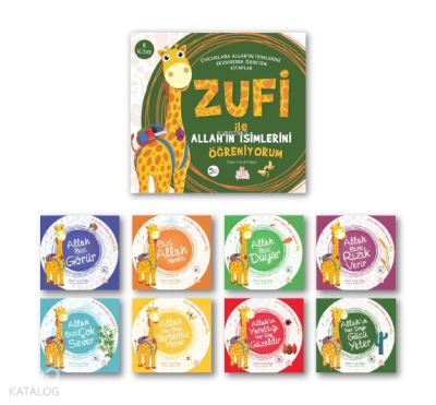 Zufi İle Allah’ın İsimlerini Öğreniyorum(8 Kitap)